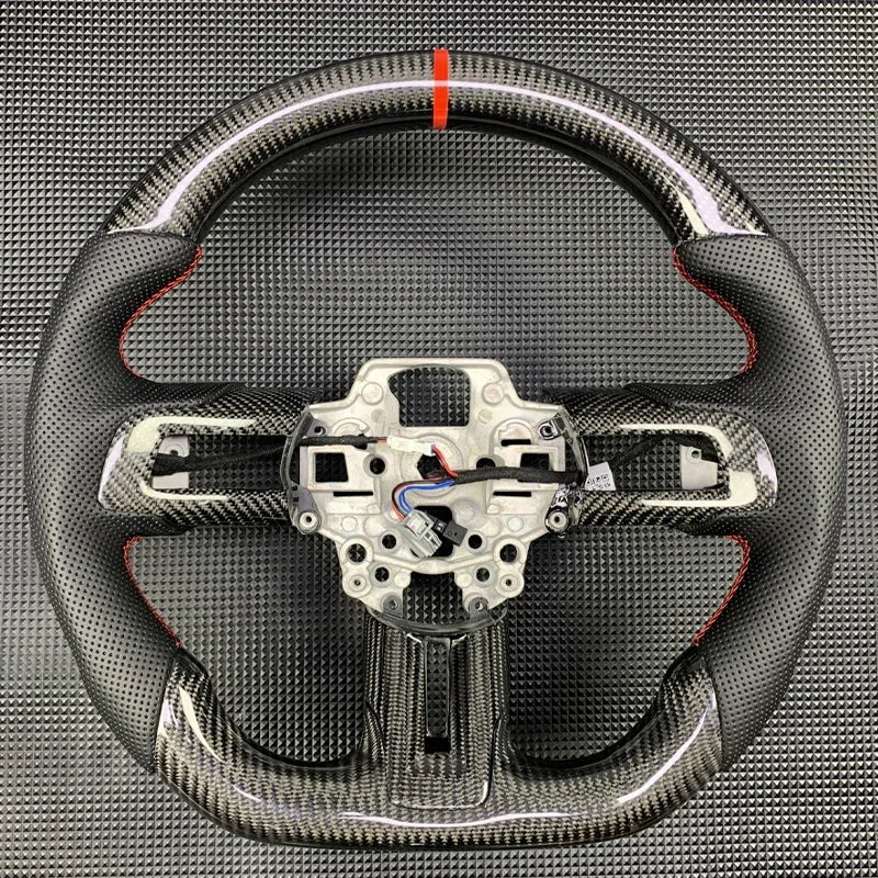 Ford Mustang 2015-2023 Carbon Fiber Steering Wheel
