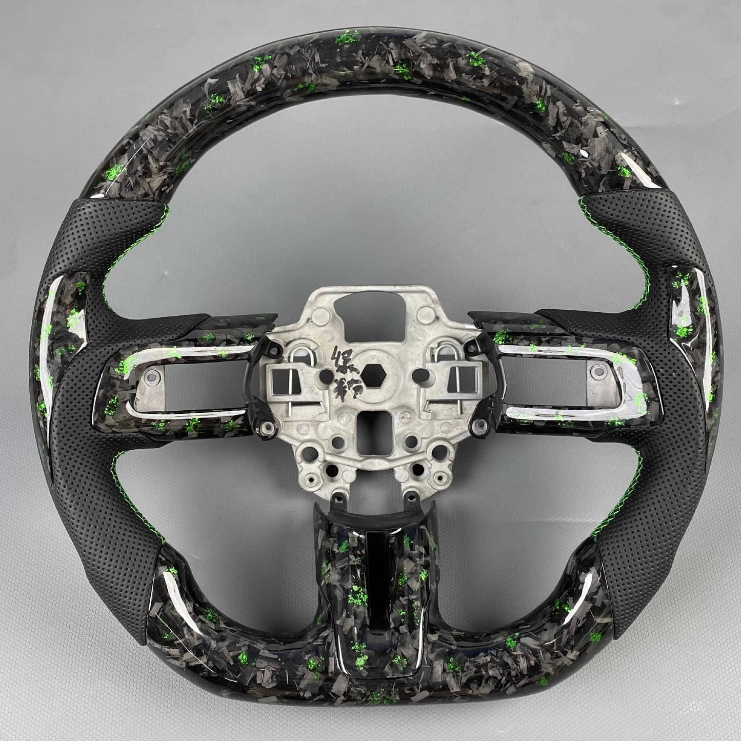 Ford Mustang 2015-2023 Forged Carbon Fiber Steering Wheel