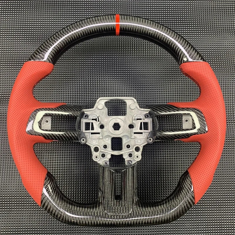 Ford Mustang 2015-2023 Carbon Fiber Steering Wheel