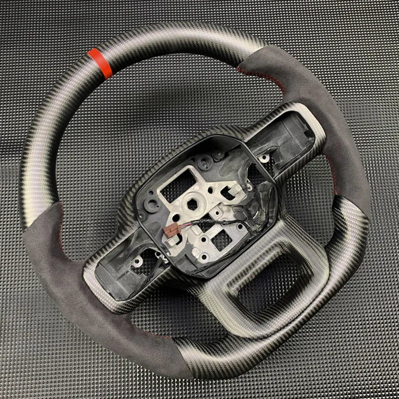 Ford F150 2021-2025 Matte Carbon Fiber Steering Wheel