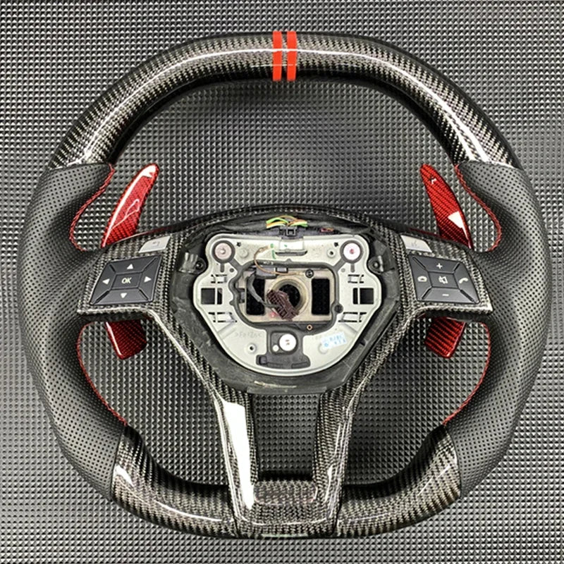 Mercedes-Benz W204 W205 2013-2018 Carbon Fiber Steering Wheel