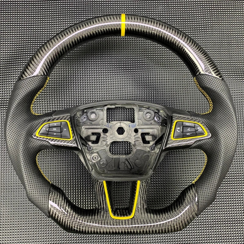 Ford Focus MK3 ST/RS 2015-2019 Carbon Fiber Steering Wheel