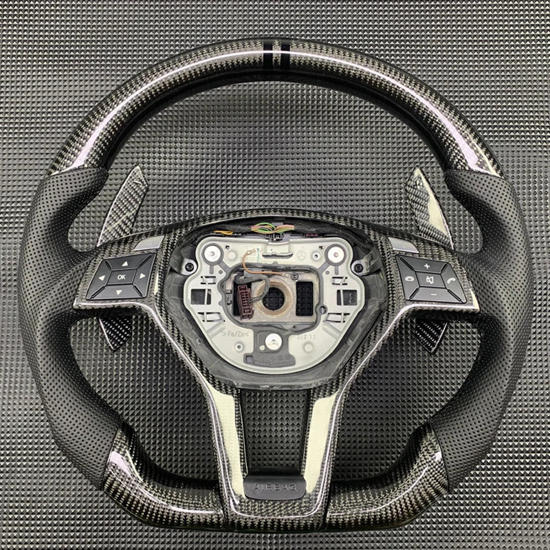 Mercedes-Benz W204 W205 2013-2018 Carbon Fiber Steering Wheel