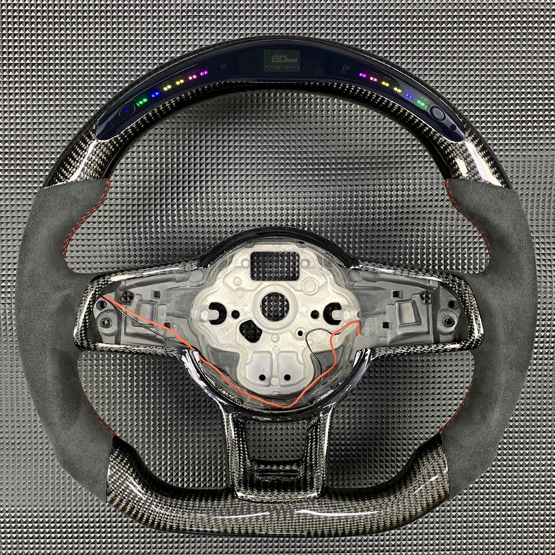 Volkswagen Golf MK7 GTI/R/Jetta GLI 2015-2021 Carbon Fiber Steering Wheel *LCD Screen Available*