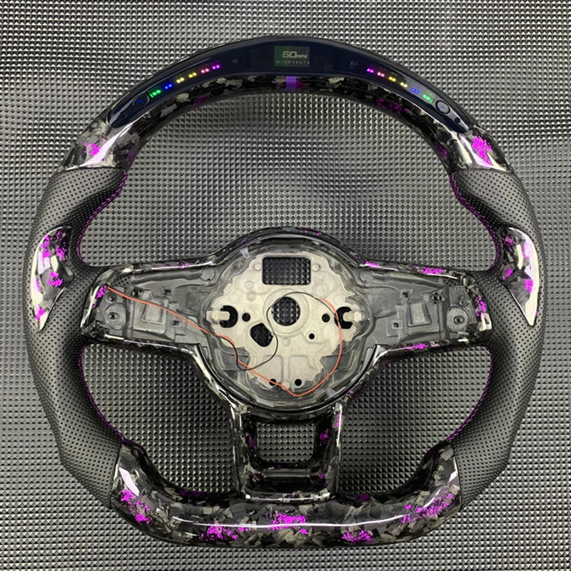 Volkswagen Golf MK7 GTI/R/Jetta GLI 2015-2021 Carbon Fiber Steering Wheel *LCD Screen Available*