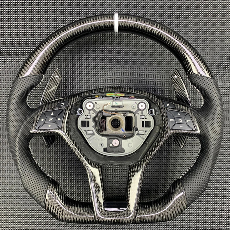 Mercedes-Benz W204 W205 2013-2018 Carbon Fiber Steering Wheel