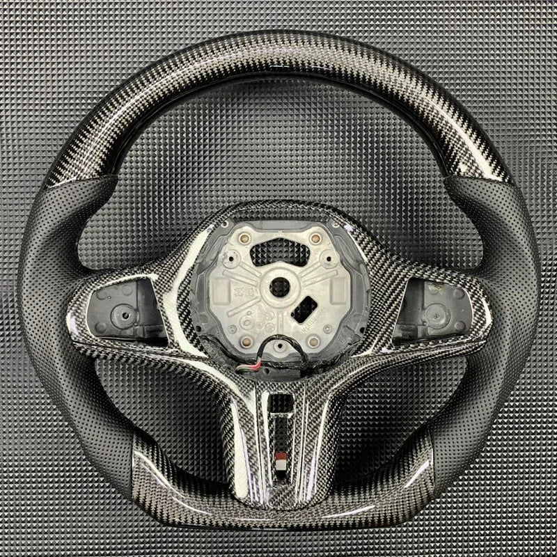 BMW F4X / F9X / G20 / G30 / G-CHASSIS Carbon Fiber Steering Wheel